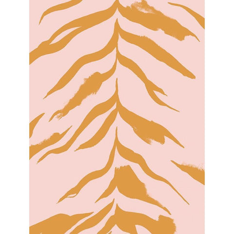 Pastel Predator I Black Modern Wood Framed Art Print with Double Matting by Green, Jacob
