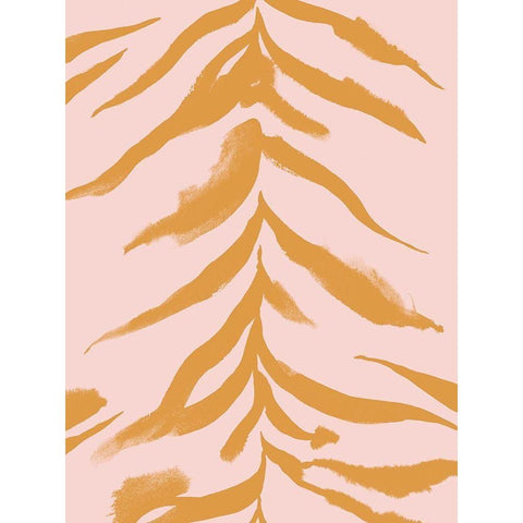 Pastel Predator II Black Modern Wood Framed Art Print by Green, Jacob