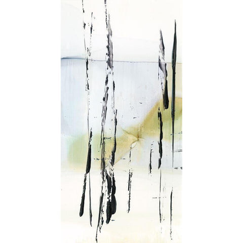 Bamboo Marsh III Gold Ornate Wood Framed Art Print with Double Matting by Harper, Ethan