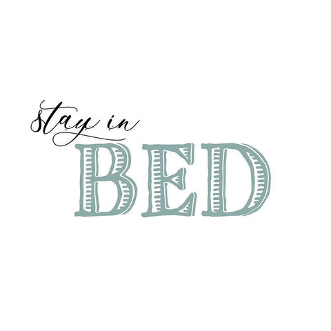 Stay Cozy II Black Ornate Wood Framed Art Print with Double Matting by Fagalde, Jarman