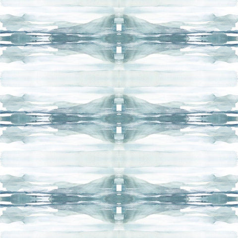 Repeated Reflection I Black Ornate Wood Framed Art Print with Double Matting by Goldberger, Jennifer