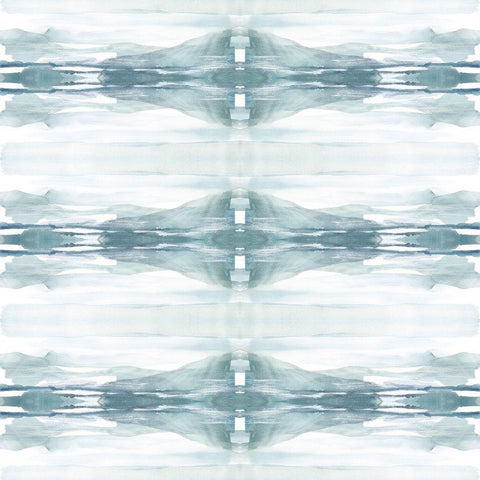 Repeated Reflection I Black Modern Wood Framed Art Print with Double Matting by Goldberger, Jennifer