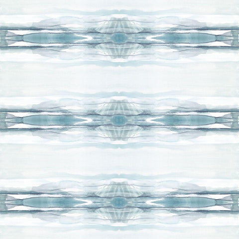 Repeated Reflection II White Modern Wood Framed Art Print by Goldberger, Jennifer