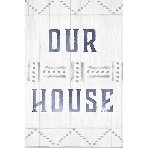 Southwest Home II White Modern Wood Framed Art Print by Studio W