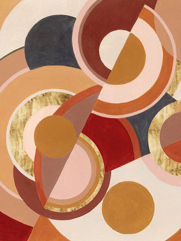 Tectonic Earth I White Modern Wood Framed Art Print with Double Matting by Popp, Grace