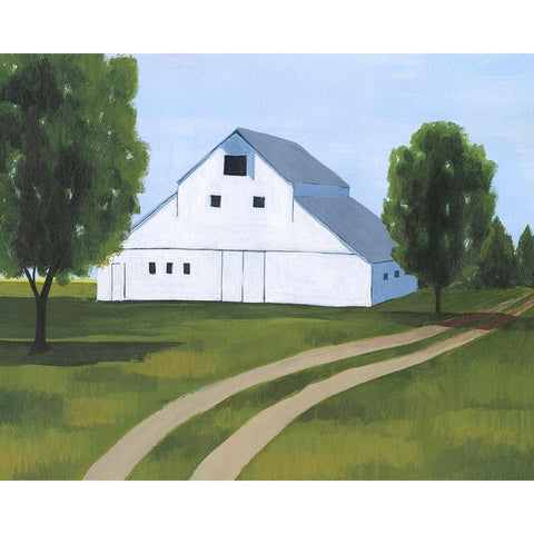 Sunbathed Stead II Black Modern Wood Framed Art Print by Popp, Grace