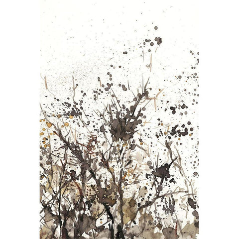 In the Weeds I Gold Ornate Wood Framed Art Print with Double Matting by Dixon, Samuel