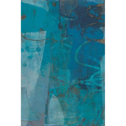 Chivy III Black Modern Wood Framed Art Print by Jachimiec, Sue