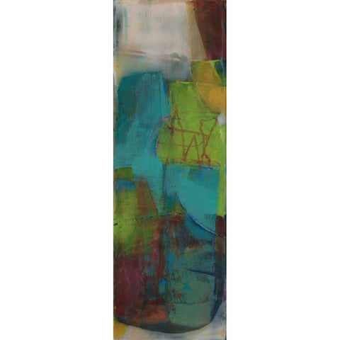 Nisus III White Modern Wood Framed Art Print by Jachimiec, Sue