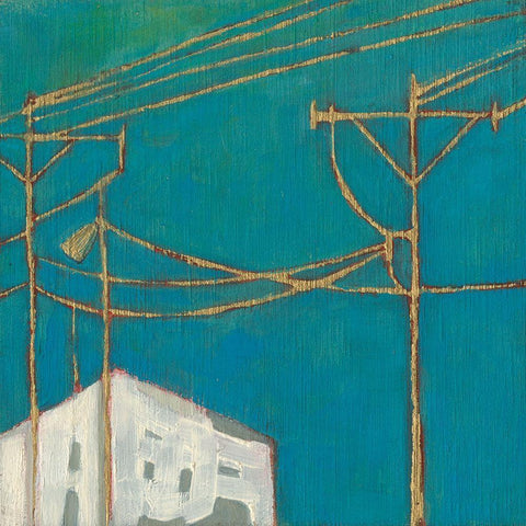 Fon Barn IV Black Modern Wood Framed Art Print by Jachimiec, Sue