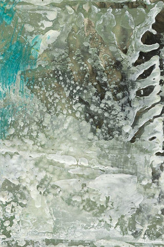 Salt Water II Black Ornate Wood Framed Art Print with Double Matting by Stramel, Renee W.