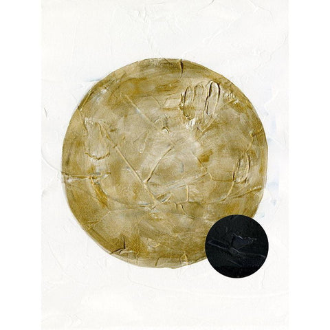 Scandinavian Moon II Black Modern Wood Framed Art Print by Green, Jacob