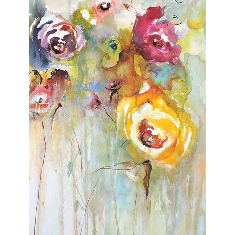 Preferidas II White Modern Wood Framed Art Print by Herrera, Leticia