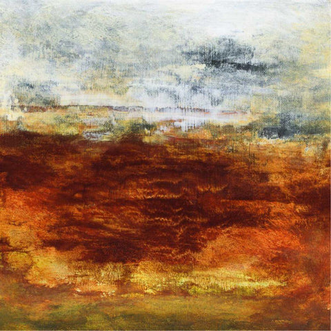 Cadence VI Black Modern Wood Framed Art Print with Double Matting by Gordon, Sharon