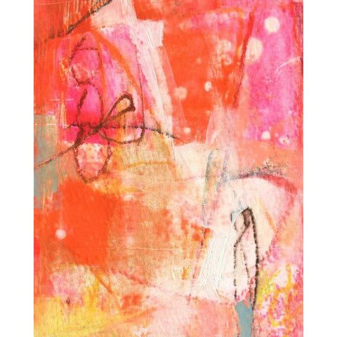 Bright One Black Modern Wood Framed Art Print with Double Matting by Jachimiec, Sue