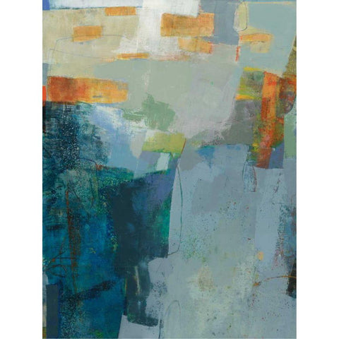 Ais Black Modern Wood Framed Art Print with Double Matting by Jachimiec, Sue
