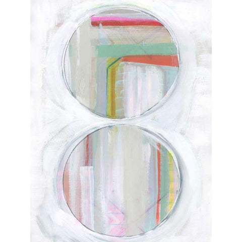 Art in Whites V Black Modern Wood Framed Art Print by Bellissimo Art