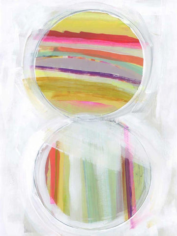 Art in Whites VIII White Modern Wood Framed Art Print with Double Matting by Bellissimo Art