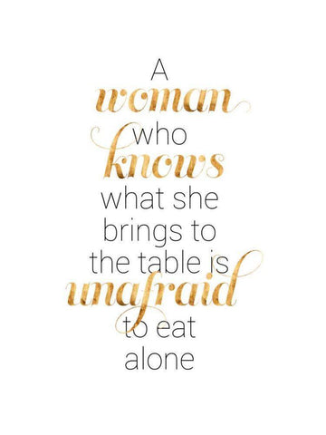 Women Who Know I Black Ornate Wood Framed Art Print with Double Matting by Popp, Grace