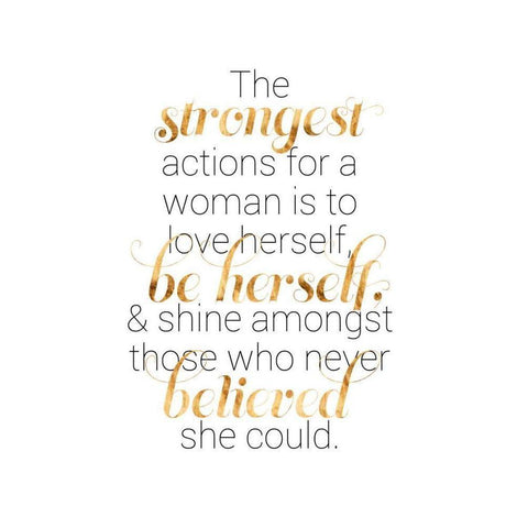 Women Who Know II Gold Ornate Wood Framed Art Print with Double Matting by Popp, Grace