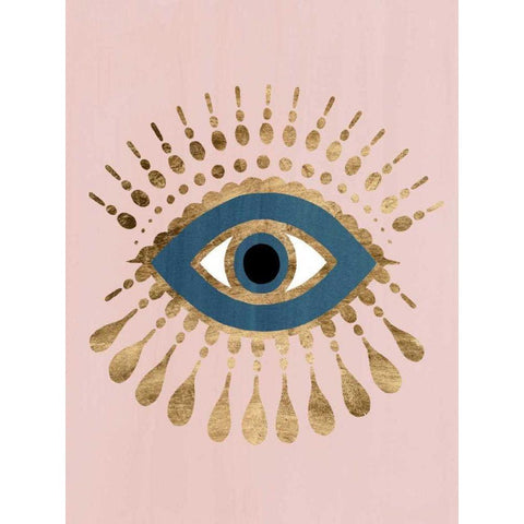 Seeing Eye II Black Modern Wood Framed Art Print with Double Matting by Popp, Grace