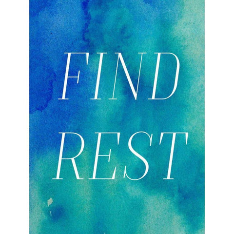 Finding Rest II White Modern Wood Framed Art Print by Sizemore, Natalie