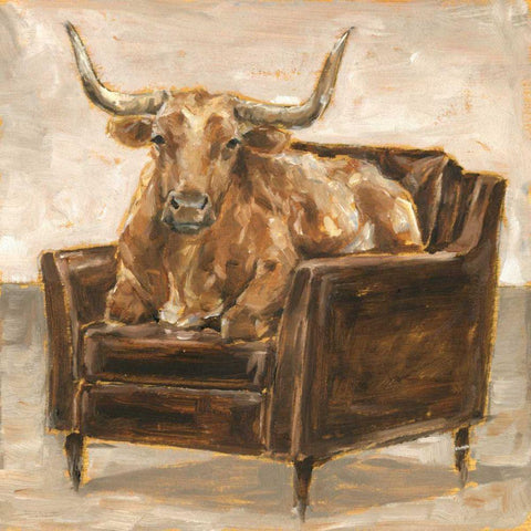 Refined Comfort IV Black Ornate Wood Framed Art Print with Double Matting by Harper, Ethan