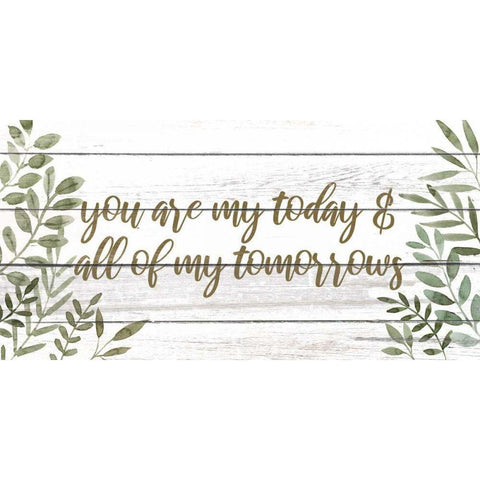 My Forever II White Modern Wood Framed Art Print by Popp, Grace