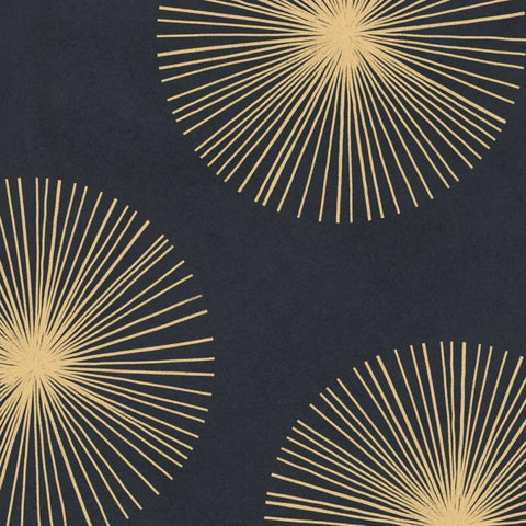 Bursts II White Modern Wood Framed Art Print by Caroline, Emma
