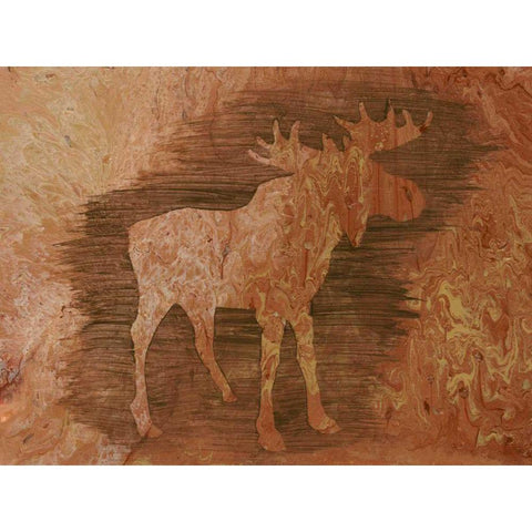Lodge Chaperone IV Gold Ornate Wood Framed Art Print with Double Matting by Moore, Regina
