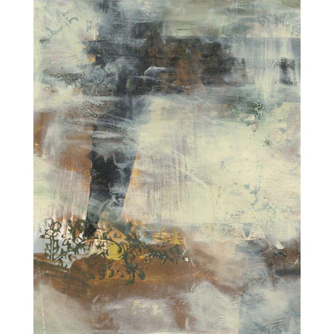 Camouflage III Gold Ornate Wood Framed Art Print with Double Matting by Moore, Regina