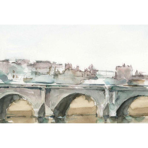 Watercolor Arch Studies V Black Modern Wood Framed Art Print with Double Matting by Harper, Ethan