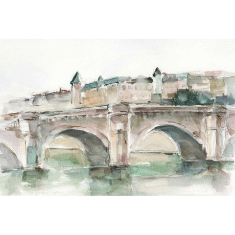 Watercolor Arch Studies VI Gold Ornate Wood Framed Art Print with Double Matting by Harper, Ethan