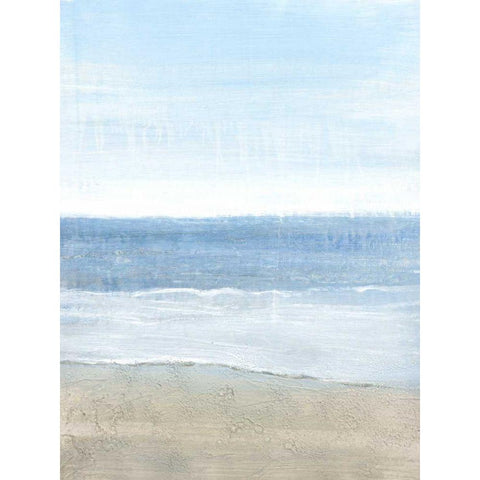 Sparkling Waters II White Modern Wood Framed Art Print by OToole, Tim