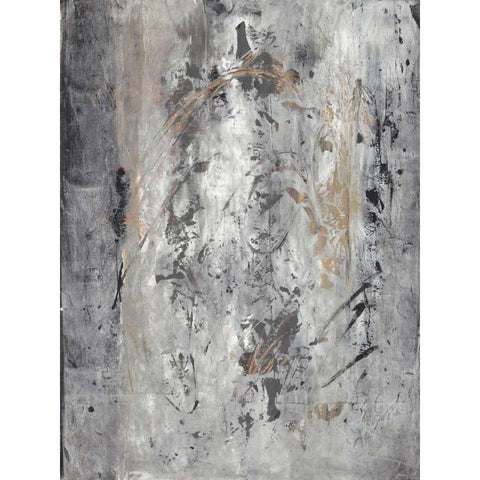 Ancient Marks II Gold Ornate Wood Framed Art Print with Double Matting by Combs, Joyce