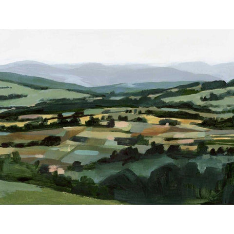 Homebound II Gold Ornate Wood Framed Art Print with Double Matting by Borges, Victoria