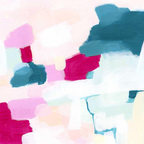 Sweet Stack II Black Modern Wood Framed Art Print by Borges, Victoria