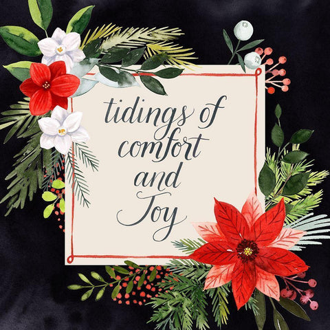 Heaven and Nature IV Black Modern Wood Framed Art Print with Double Matting by Popp, Grace