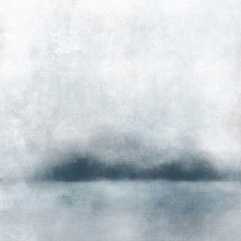 Quiet Fog II Black Modern Wood Framed Art Print by Caroline, Emma