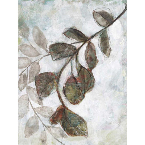 Dream Branches I Gold Ornate Wood Framed Art Print with Double Matting by Goldberger, Jennifer