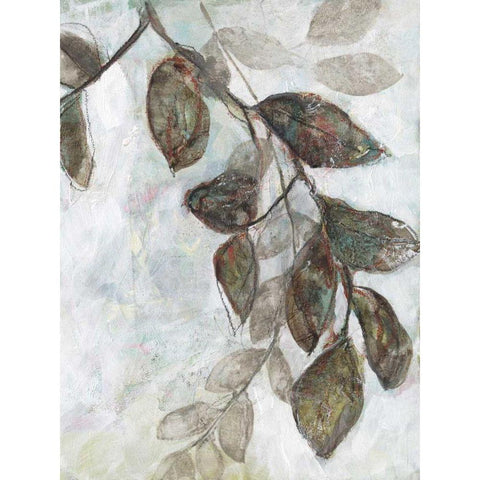 Dream Branches II Black Modern Wood Framed Art Print by Goldberger, Jennifer