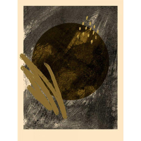 Grafis II Black Modern Wood Framed Art Print by Green, Jacob