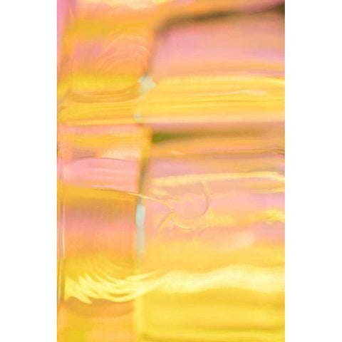 Sunny Glass I Black Modern Wood Framed Art Print by Stramel, Renee W.
