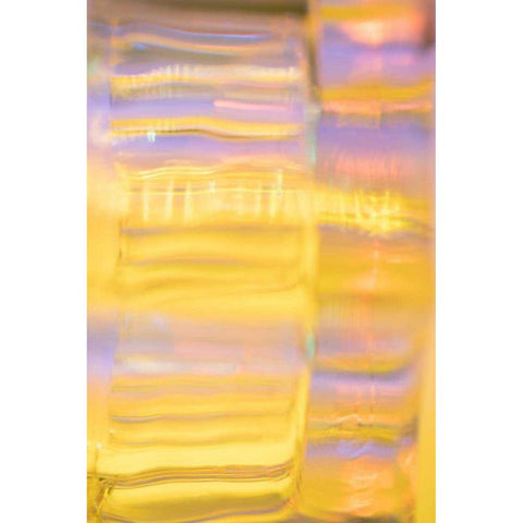 Sunny Glass II Black Modern Wood Framed Art Print by Stramel, Renee W.