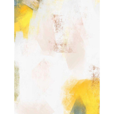 Frenzy II Black Modern Wood Framed Art Print with Double Matting by Caroline, Emma