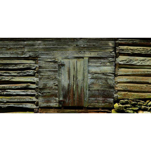 Barnside II White Modern Wood Framed Art Print by McLoughlin, James