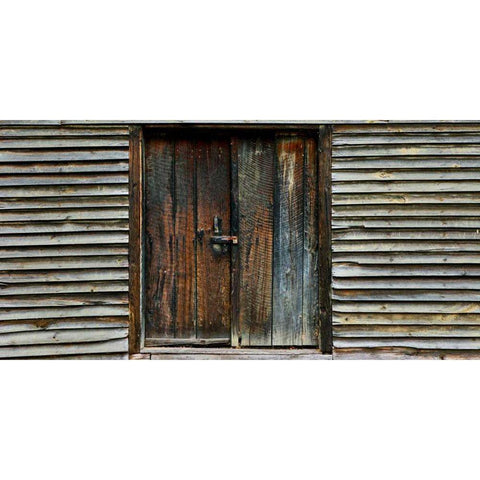 Barnside III Black Modern Wood Framed Art Print by McLoughlin, James