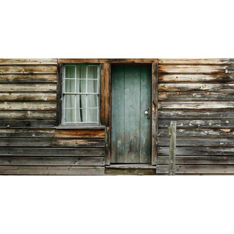 Barnside V White Modern Wood Framed Art Print by McLoughlin, James