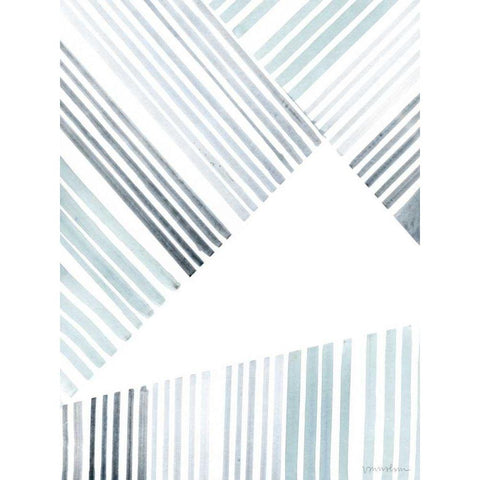 Manifold I Black Modern Wood Framed Art Print by Lam, Vanna