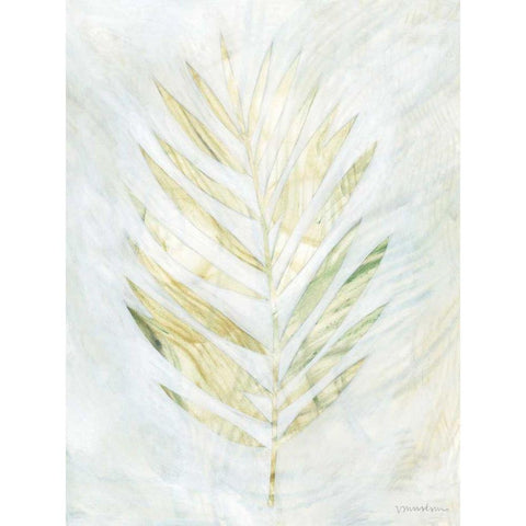 Breezy Fronds IV Black Modern Wood Framed Art Print by Lam, Vanna